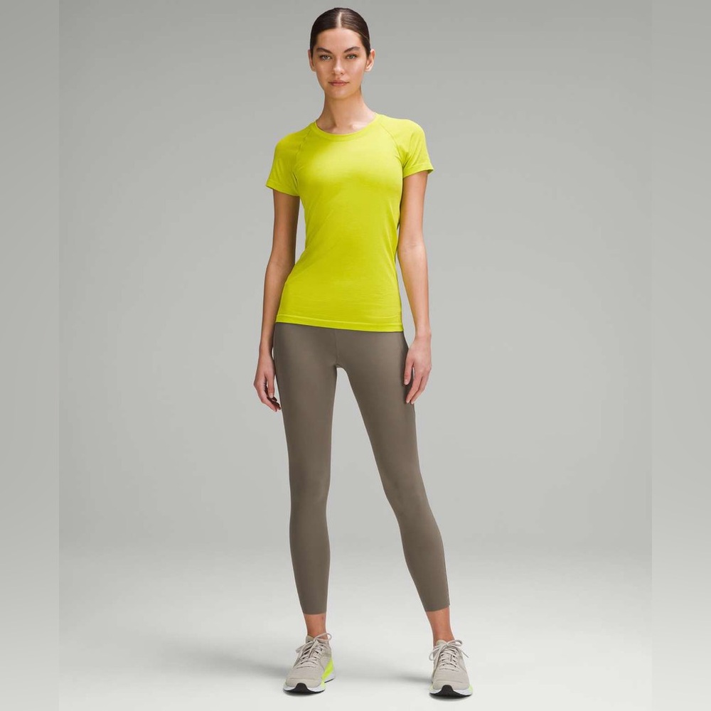 Lululemon Fast and Free High-Rise Tight 25” Pockets *Updated Nomad Size 8